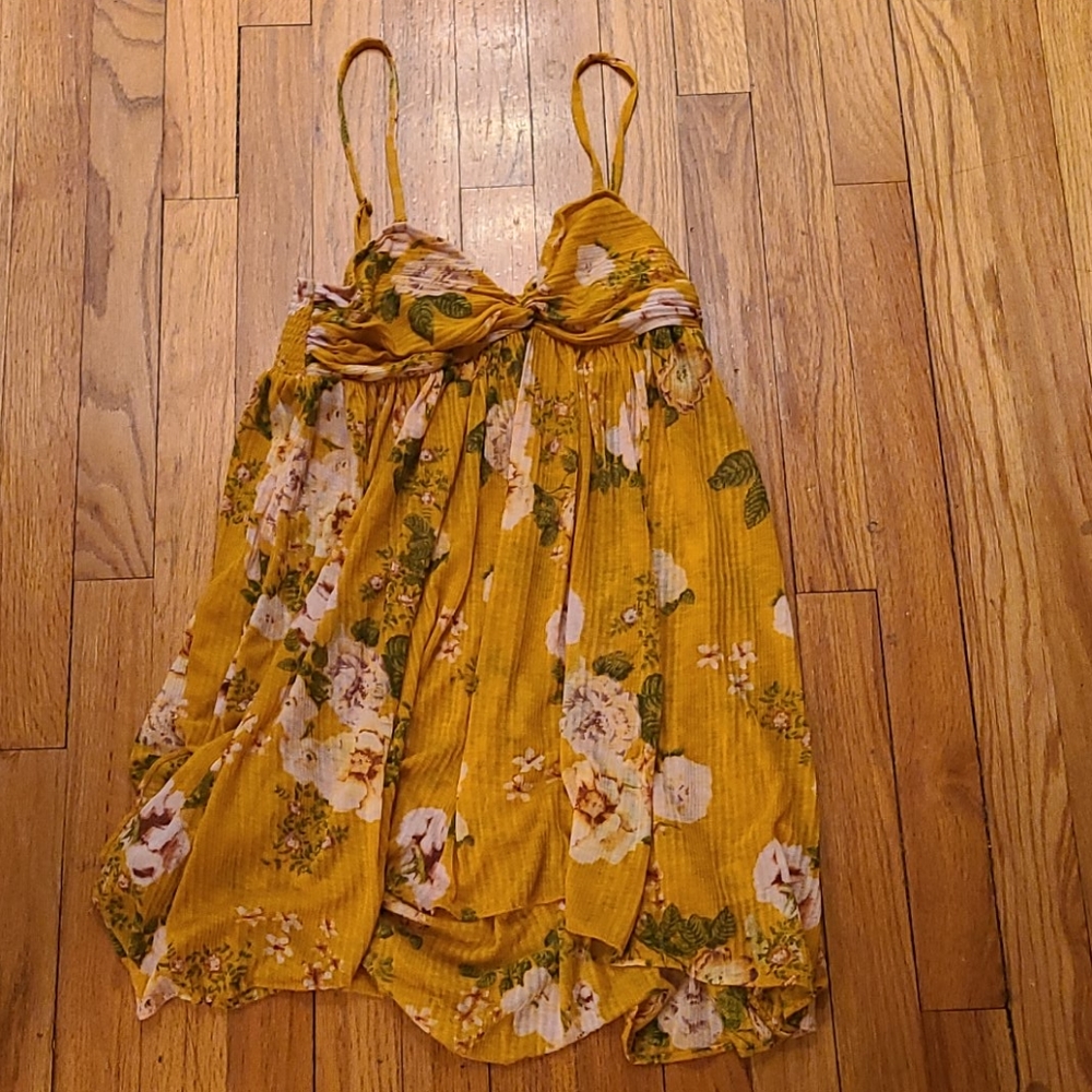 Free People Floral Tunic